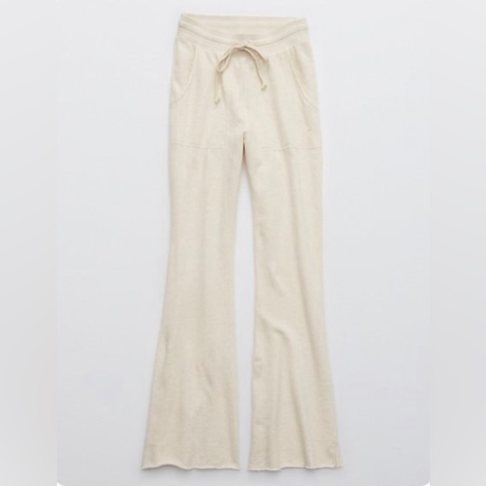 Aerie weekend kick-it high waisted flair pants NWOT